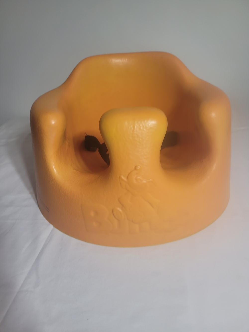 Orange Infant Floor Seat with Built-In Support